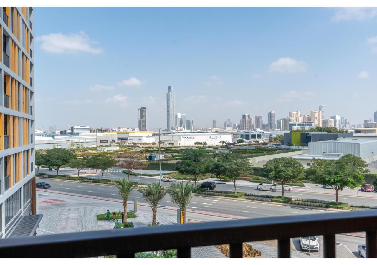 Trendy 1Br Apartment With Balcony In Noor 2 By Vibel Dubai Bagian luar foto